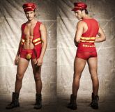 Fantasia Bombeiro Hot Flowers