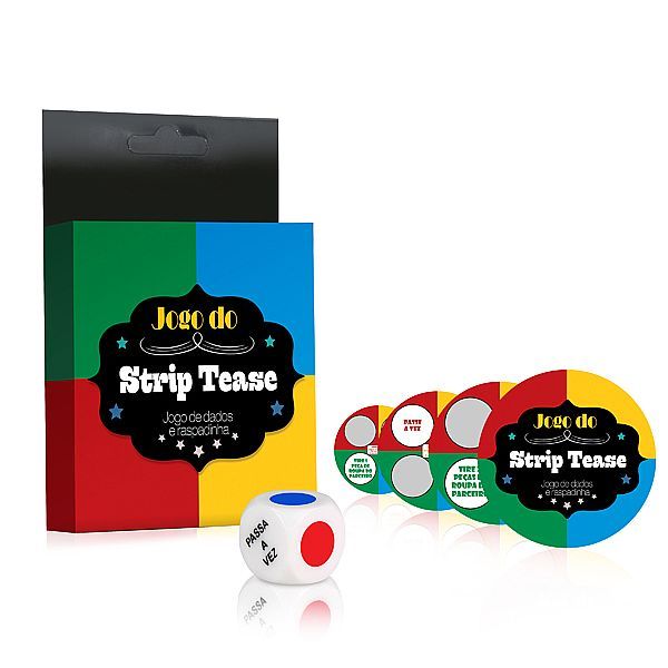 Kit Raspadinha O Jogo Do Strip Tease Sexlicious 3558