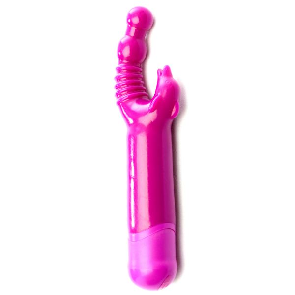 Vibrador golfinho com 10 frequencias e estimulador
