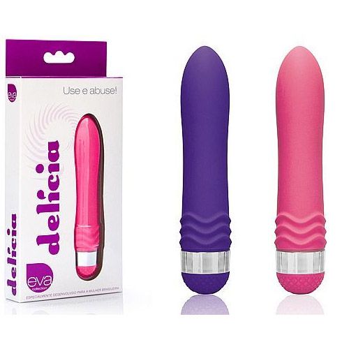 Vibrador Soft Touch Delícia 14cm - cores sortidas