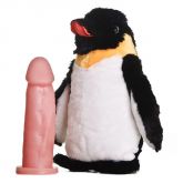 Mascotinho da sedução HOT FLOWERS - pinguim